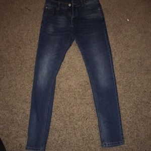 Mens blue jeans
